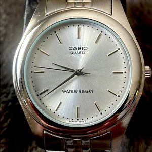 Casio Stainless Steel Classic Watch